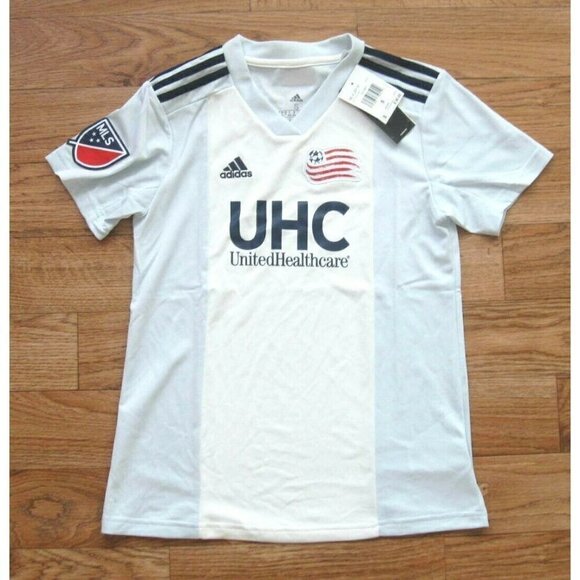New W/ Tag Women Red Bull New York Home Soccer Jersey Size S (DP4798) Retail $90 - Picture 1 of 8